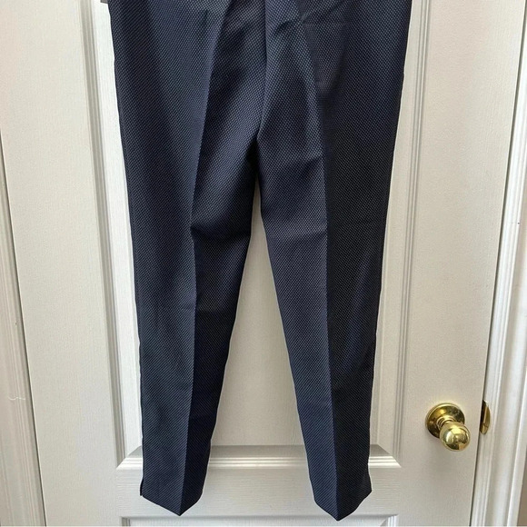 Cleo Every Body Polka Dot Ankle Pant Navy Blue Size 2 NWT - Picture 9 of 15